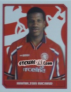 Sticker Hamilton Ricard - Premier League Inglese 1999-2000 n. 326 - Merlin