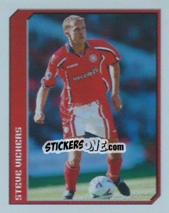 Cromo Steve Vickers (Star Defender) - Premier League Inglese 1999-2000 - Merlin