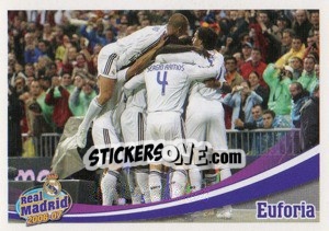 Cromo Euforia - Real Madrid 2006-2007 - Panini