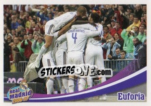 Sticker Euforia - Real Madrid 2006-2007 n. 10 - Panini