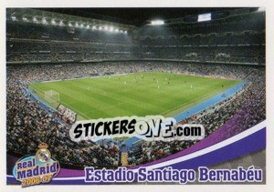 Figurina Estadio Santiago Bernabeu - Real Madrid 2006-2007 - Panini