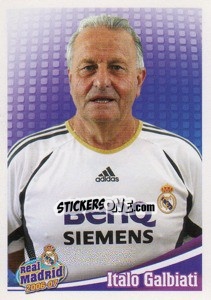 Cromo Italo Galbiati - Real Madrid 2006-2007 n. 17 - Panini