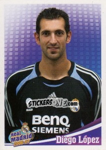 Sticker Diego Lopez (portrait)