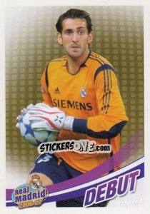 Sticker Diego Lopez (debut) - Real Madrid 2006-2007 - Panini