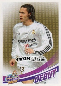 Sticker Mejia (debut) - Real Madrid 2006-2007 - Panini