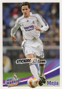 Cromo Mejia (action) - Real Madrid 2006-2007 - Panini