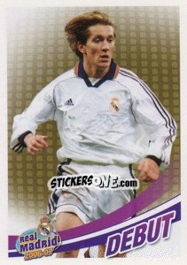 Sticker Michel Salgado (debut)