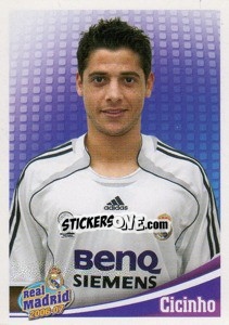 Figurina Cicinho (portrait) - Real Madrid 2006-2007 - Panini