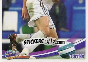 Sticker Miguel Torres - Real Madrid 2006-2007 n. 45 - Panini