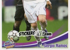 Cromo Sergio Ramos - Real Madrid 2006-2007 - Panini