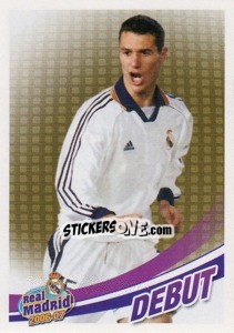 Sticker Ivan Helguera (debut) - Real Madrid 2006-2007 n. 59 - Panini