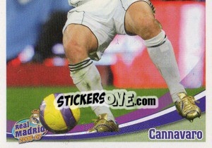 Figurina Cannavaro - Real Madrid 2006-2007 - Panini