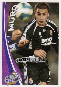 Figurina Cannavaro (muro) - Real Madrid 2006-2007 - Panini