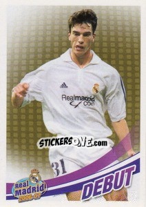 Sticker Pavon (debut) - Real Madrid 2006-2007 - Panini