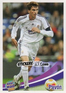 Figurina Pavon (action) - Real Madrid 2006-2007 - Panini