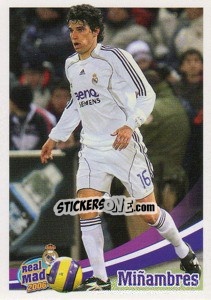 Cromo Minambres (action) - Real Madrid 2006-2007 - Panini