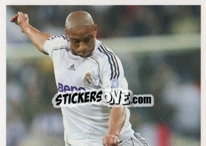 Sticker Roberto Carlos - Real Madrid 2006-2007 n. 74 - Panini
