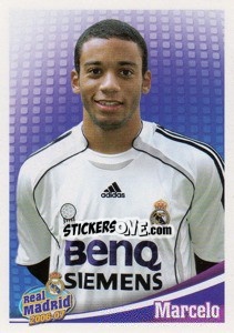 Cromo Marcelo (portrait) - Real Madrid 2006-2007 - Panini