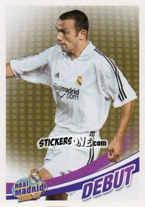 Sticker Raul Bravo (debut) - Real Madrid 2006-2007 - Panini