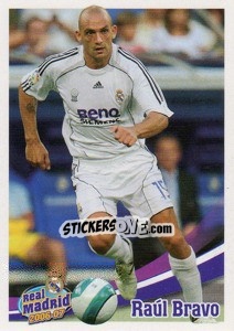 Cromo Raul Bravo (action) - Real Madrid 2006-2007 n. 84 - Panini