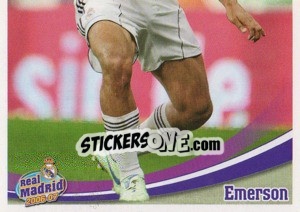 Cromo Emerson - Real Madrid 2006-2007 - Panini