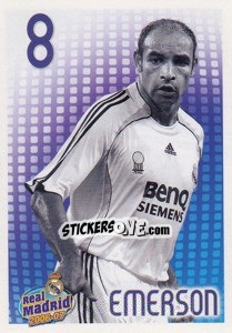 Sticker Emerson (monochrome) - Real Madrid 2006-2007 n. 90 - Panini