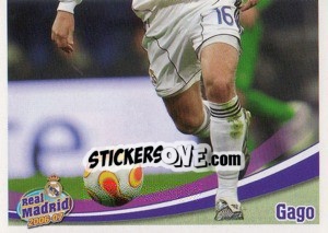Figurina Gago - Real Madrid 2006-2007 - Panini