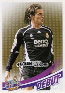 Cromo Gago (debut) - Real Madrid 2006-2007 - Panini
