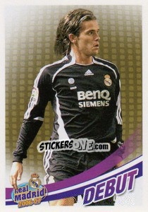 Figurina Gago (debut) - Real Madrid 2006-2007 - Panini