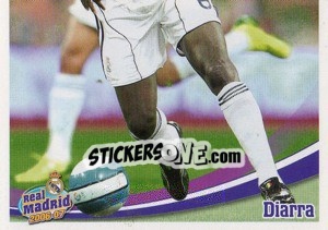 Cromo Mahamadou Diarra - Real Madrid 2006-2007 - Panini