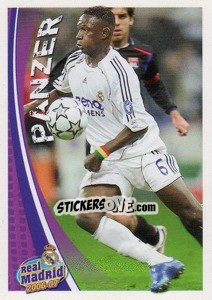 Sticker Mahamadou Diarra (panzer) - Real Madrid 2006-2007 n. 100 - Panini