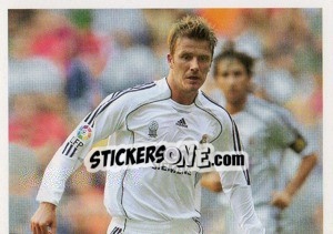 Sticker Beckham - Real Madrid 2006-2007 n. 104 - Panini