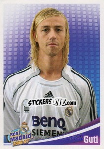 Sticker Guti (portrait) - Real Madrid 2006-2007 n. 109 - Panini