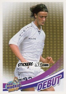 Sticker Guti (debut) - Real Madrid 2006-2007 - Panini