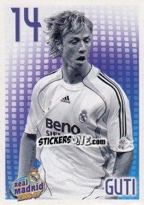 Figurina Guti (monochrome) - Real Madrid 2006-2007 - Panini