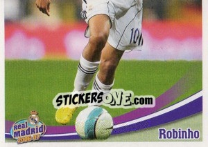 Sticker Robinho - Real Madrid 2006-2007 n. 129 - Panini