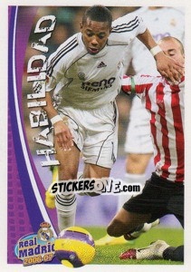 Cromo Robinho (habilidad) - Real Madrid 2006-2007 - Panini