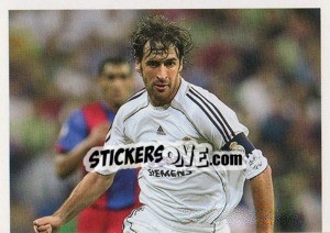 Sticker Raul González - Real Madrid 2006-2007 - Panini