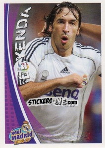 Sticker Raul González (leyenda) - Real Madrid 2006-2007 - Panini