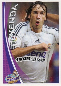 Sticker Raul González (leyenda) - Real Madrid 2006-2007 n. 142 - Panini