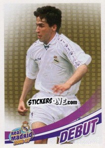 Sticker Raul González (debut) - Real Madrid 2006-2007 - Panini