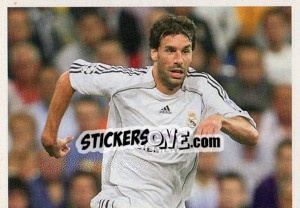 Sticker Van Nistelrooy - Real Madrid 2006-2007 - Panini