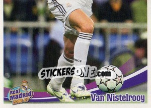 Sticker Van Nistelrooy - Real Madrid 2006-2007 n. 153 - Panini
