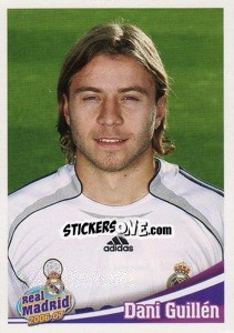Sticker Dani Guillen - Real Madrid 2006-2007 - Panini