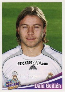 Figurina Dani Guillen - Real Madrid 2006-2007 - Panini