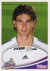 Cromo Tebar - Real Madrid 2006-2007 - Panini