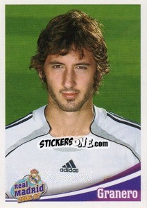 Sticker Granero - Real Madrid 2006-2007 - Panini