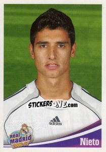 Sticker Nieto - Real Madrid 2006-2007 n. 169 - Panini