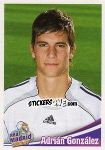 Sticker Adrian Gonzalez - Real Madrid 2006-2007 n. 170 - Panini