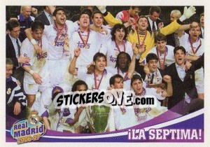 Figurina La Septima (1997-98) - Real Madrid 2006-2007 - Panini